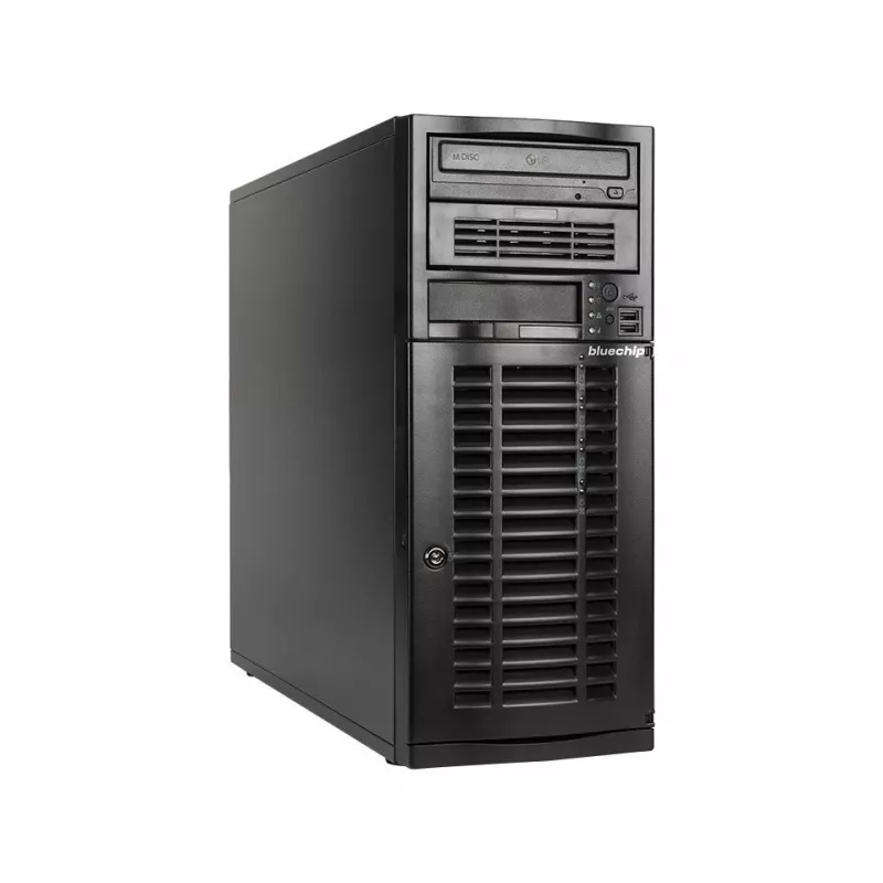 bluechip SERVERline T40317s Tower, Intel® Xeon® Silver 4410Y Prozessor / bis zu 3.90 GHz, 32 GB DDR5, 2 x 960 GB SSD, 2 x RJ45 (10 Gb/s)