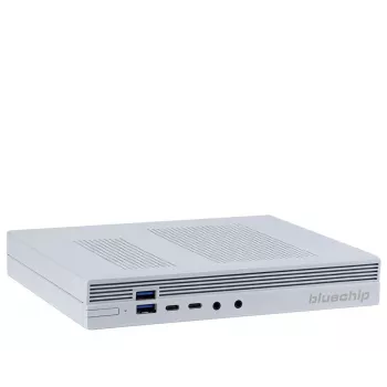 bluechip BUSINESSline S3160 *white* Intel® Core™ i5 Prozessor 14400 / bis zu 4.70 GHz, Windows 11 Pro, 8 GB DDR5, 500 GB NVMe SSD, Intel® Wi-Fi 6, Bluetooth 5.3, 1 × RJ45 (2,5 Gb/s), Intel® UHD Grafik