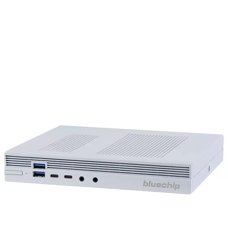 bluechip BUSINESSline S3160 *white* Intel® Core™ i5 Prozessor 14400 / bis zu 4.70 GHz, Windows 11 Pro, 8 GB DDR5, 500 GB NVMe SSD, Intel® Wi-Fi 6, Bluetooth 5.3, 1 × RJ45 (2,5 Gb/s), Intel® UHD Grafik