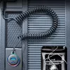 Car charger Joyroom JR-CL07 3-in-1 60W with built-in USB-C cable 1.6 m, black