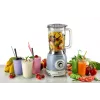 Ariete 583, Vintage Blender with 1.5 Liter glass cup, 4 Stainless Steel Blades, 4 Speeds + Pulse, 1000 Watt, Blue