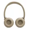 Headset JBL Tune 680NC, wired & wireless (Bluetooth, USB-C), supra-aural, head-band, beige, 20–20000 Hz, 161 g