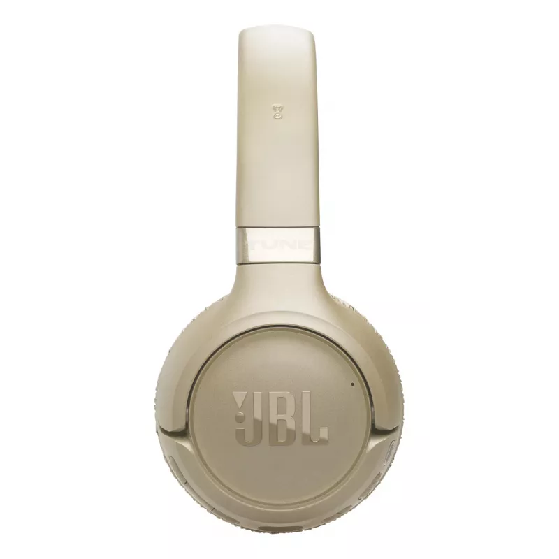 Headset JBL Tune 680NC, wired & wireless (Bluetooth, USB-C), supra-aural, head-band, beige, 20–20000 Hz, 161 g