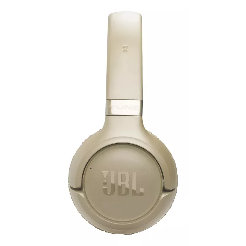 Headset JBL Tune 680NC, wired & wireless (Bluetooth, USB-C), supra-aural, head-band, beige, 20–20000 Hz, 161 g
