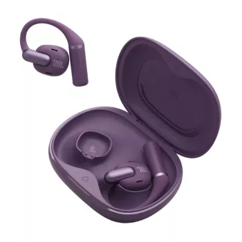 Headset JBL Sense Pro TWS Bluetooth Ear-hook Intraaural 20–40000 Hz USB-C Charging Stand Purple
