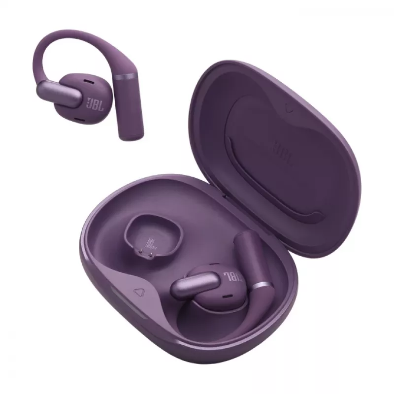 Headset JBL Sense Pro TWS Bluetooth Ear-hook Intraaural 20–40000 Hz USB-C Charging Stand Purple