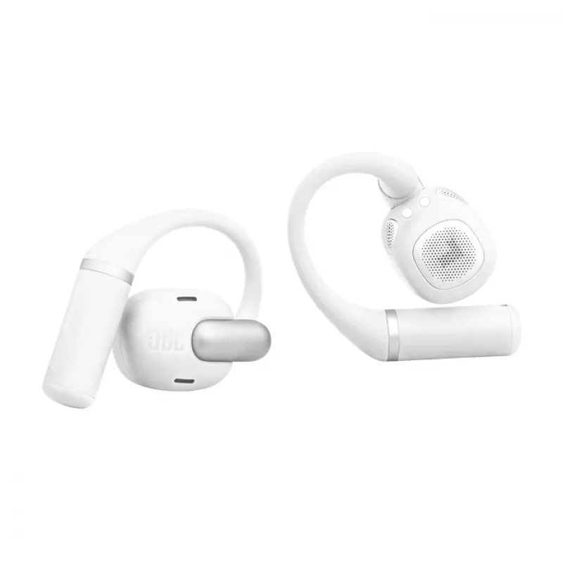 Headset JBL Sense Pro TWS ear-hook, for calls and music, 20–40000 Hz, USB-C charging stand, White