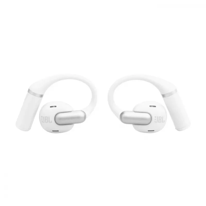 Headset JBL Sense Pro TWS ear-hook, for calls and music, 20–40000 Hz, USB-C charging stand, White