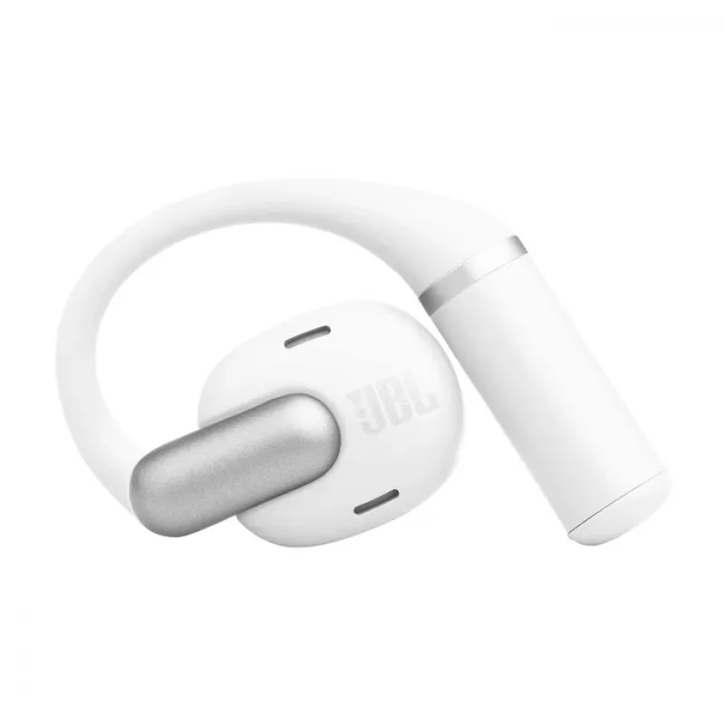 Headset JBL Sense Pro TWS ear-hook, for calls and music, 20–40000 Hz, USB-C charging stand, White