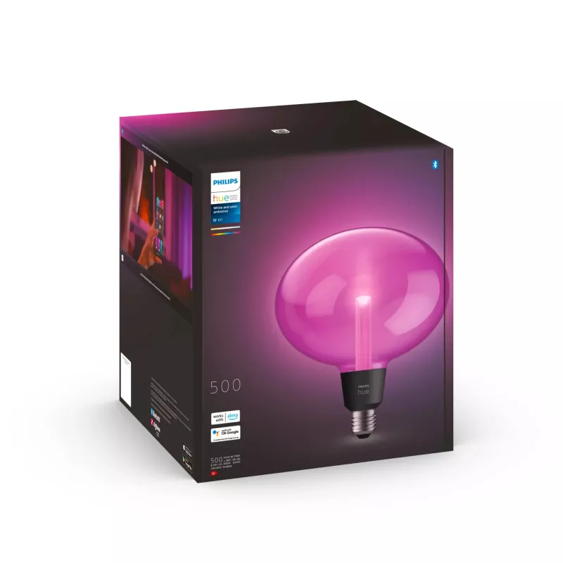 Philips Hue White and colour ambience Ellipse - E27 smart bulb