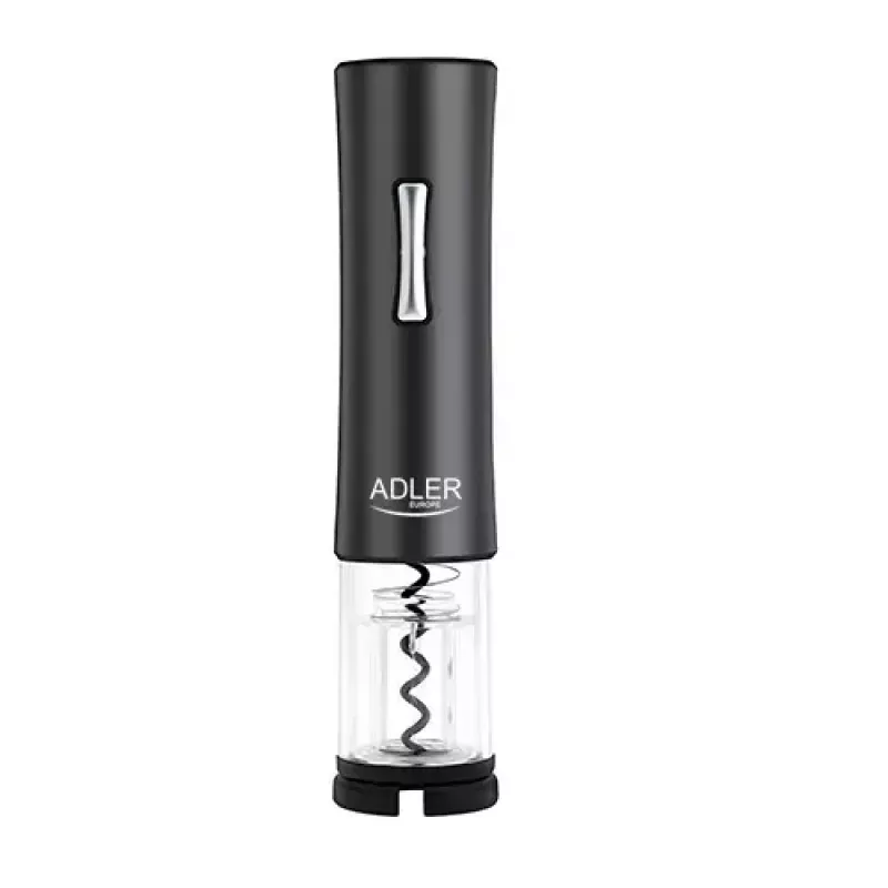 Bottle Opener Adler AD 4490 Black Silver Transparent