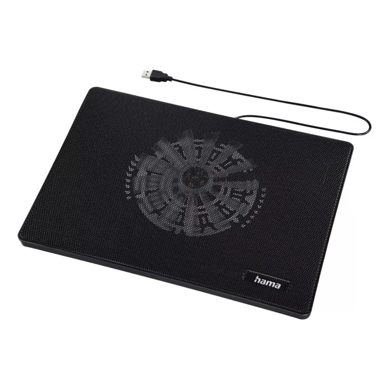 Hama Slim laptop cooling pad 39.6 cm (15.6 inch) Black