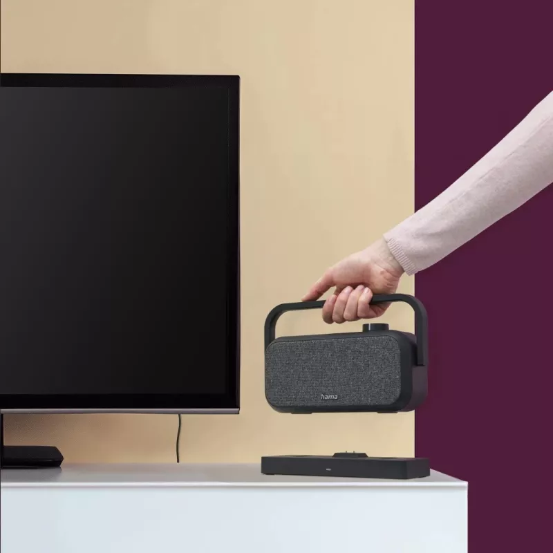 Hama 00221849 loudspeaker Black, Grey Wireless