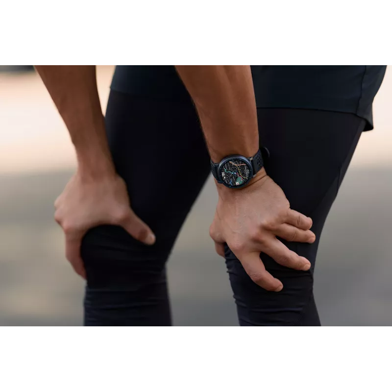 Smartwatch Amazfit Active Max round AMOLED 1.5 inch 480×480 Touchscreen 64MB RAM 4GB 658mAh Black