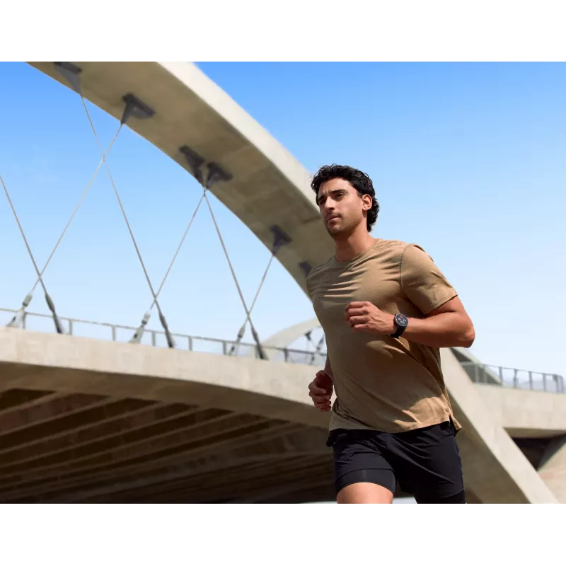 Smartwatch Amazfit Active Max round AMOLED 1.5 inch 480×480 Touchscreen 64MB RAM 4GB 658mAh Black