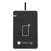 Techly I-CARD CAM-CIE RFID reader USB Black, Silver