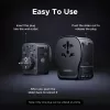 AC indoor mobile device charger UGREEN 55001 — 2× USB-C, 100–240V, fast charging, black/grey