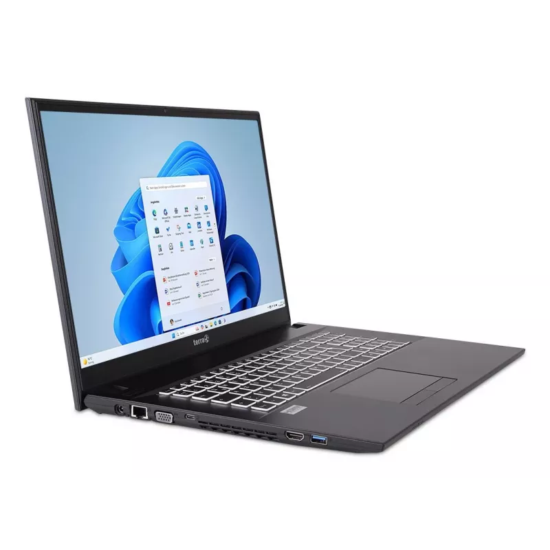 TERRA 1220855 laptop Intel® Core™ i5 i5-1334U 43.9 cm (17.3 inch) Full HD 16 GB DDR4-SDRAM 500 GB SSD Wi-Fi 6 (802.11ax) Windows 11 Home German Grey