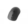 EQUIP Ambidextrous 6-Button Dual Mode Wireless Mouse, Optical 1600 DPI, RF + Bluetooth, Black