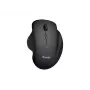 EQUIP 6-button dual-mode rechargeable wireless mouse — right-hand, optical 1600 DPI, RF Wireless + Bluetooth, black