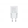 EQUIP 2-Port 30W GaN Slim USB PD Charger — USB‑C x1, USB‑A x1, 100–240V input, max 20V output, white