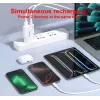 EQUIP 2-Port 30W GaN Slim USB PD Charger — USB‑C x1, USB‑A x1, 100–240V input, max 20V output, white