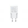 EQUIP 2-Port 30W GaN Slim USB-C PD Charger — 2 USB-C ports, 100–240V input, max 20V output, white