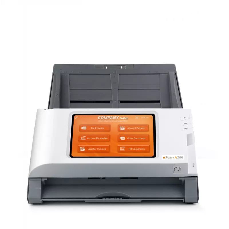 Plustek eScan A280 Enterprise ADF scanner 600 x 600 DPI A4 Black, White