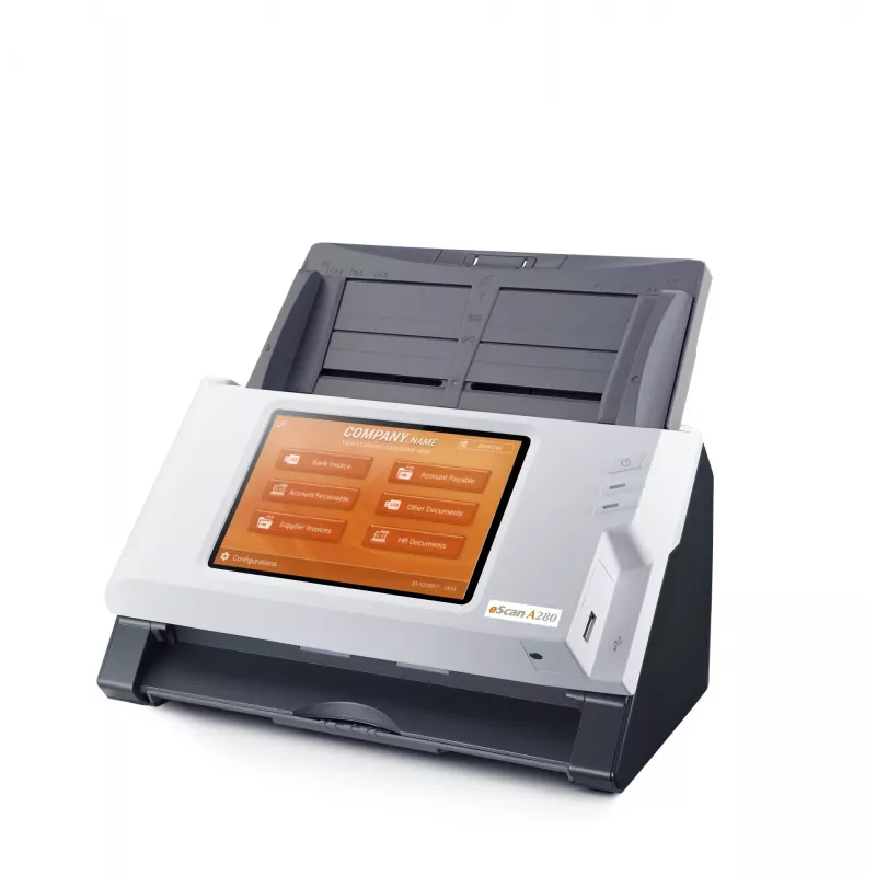 Plustek eScan A280 Enterprise ADF scanner 600 x 600 DPI A4 Black, White
