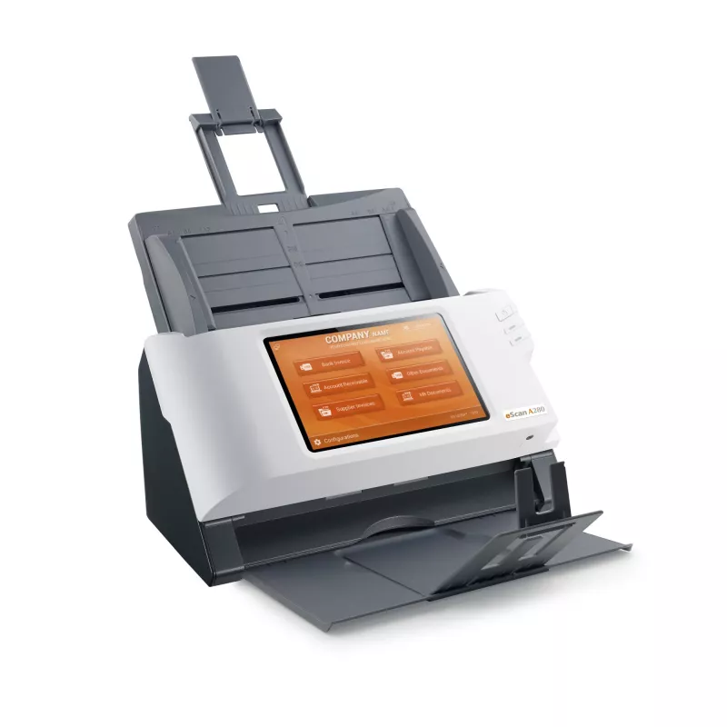 Plustek eScan A280 Enterprise ADF scanner 600 x 600 DPI A4 Black, White