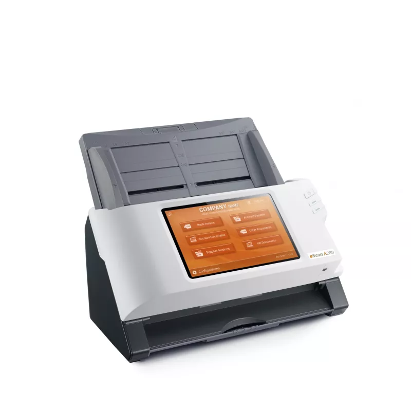 Plustek eScan A280 Enterprise ADF scanner 600 x 600 DPI A4 Black, White