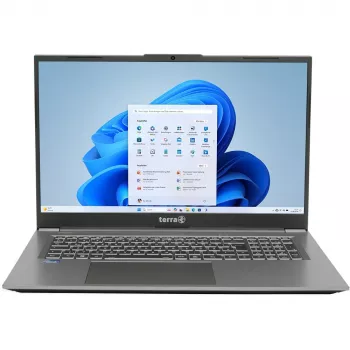 TERRA MOBILE 1717R Intel® Core™ i5 i5-1334U Laptop 43.9 cm (17.3 inch) Full HD 16 GB DDR4-SDRAM 1 TB SSD Wi-Fi 6 (802.11ax) Windows 11 Home German Grey