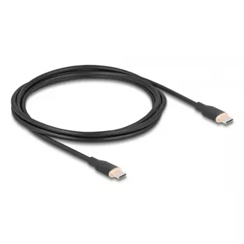 USB Cable DeLOCK 81239 2.5m USB C Black USB 2.0 0.48 Gbit/s