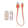 JBL Tune Flex Ghost Edition Headset True Wireless Stereo (TWS) In-ear Calls/Music Bluetooth Translucent, White