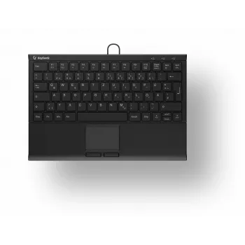KeySonic KSK-5211ELU (DE) keyboard Home USB QWERTZ German Black