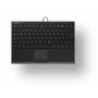 KeySonic KSK-5211ELU (DE) keyboard Home USB QWERTZ German Black