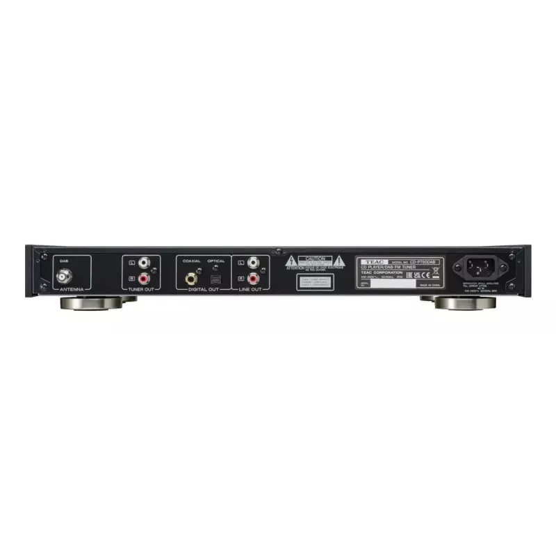 CD player CD recorder TEAC CD-P750DAB-B Black DAB+ FM