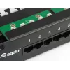 Equip 25-Port Cat.3 RJ45 ISDN Patch Panel, Black