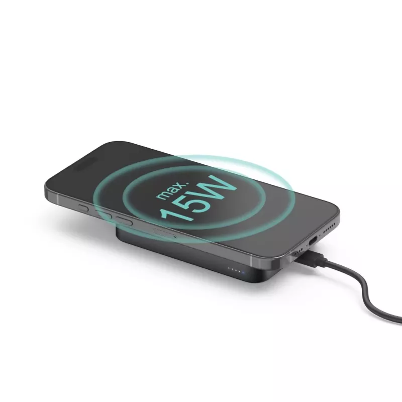 Hama 00201752 power bank 10000 mAh Wireless charging Anthracite