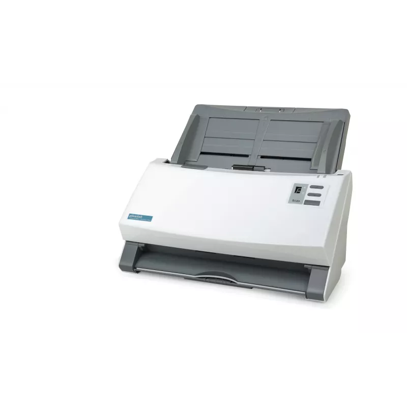 Plustek SmartOffice PS456U Plus ADF scanner 600 x 600 DPI A4 Grey, White