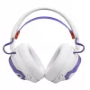 Headset JBL Quantum 650 — Wireless Bluetooth, USB-C, Circumaural, Head-band, White, 20–20000 Hz