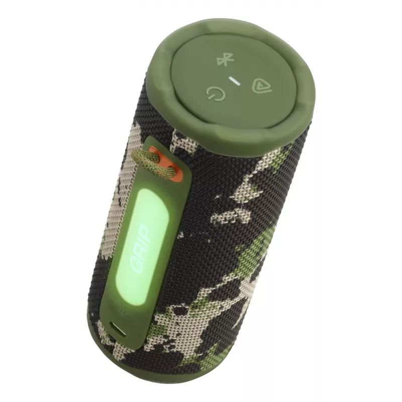Mono portable speaker JBL Grip Mono Camouflage — 16 W, Bluetooth, 70–20,000 Hz