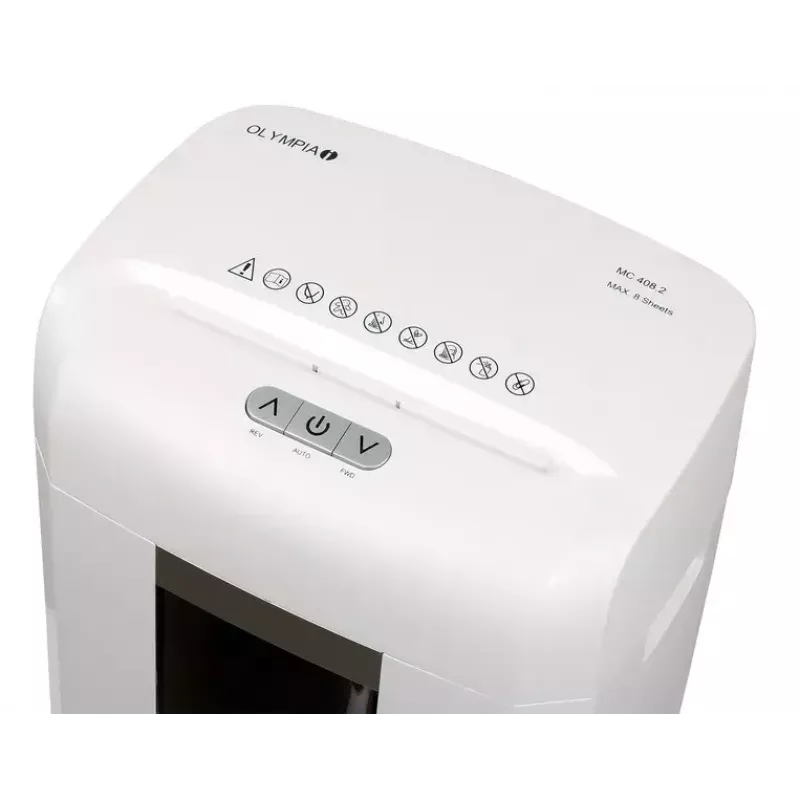 Paper Shredder Olympia MC 408.2 Micro-cut 22 cm White
