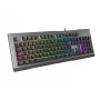 GENESIS Rhod 500 RGB keyboard Gaming USB QWERTY Portuguese Black, Silver