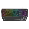 Gaming keyboard GENESIS Rhod 350 RGB — Full-size 104-key USB QWERTY Spanish, Black, RGB backlight, wrist rest