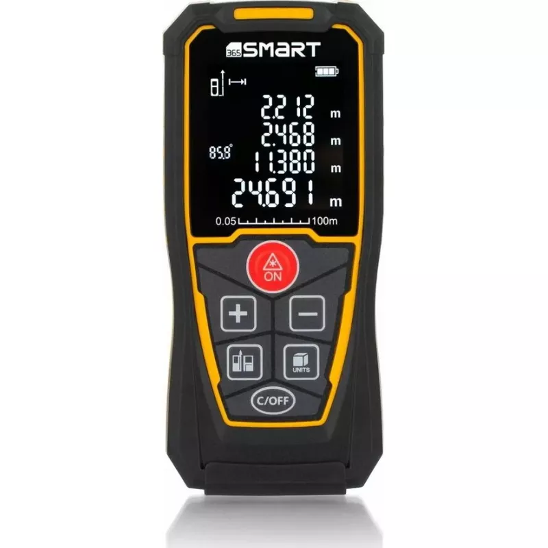 Laser distance meter Smart 06-01100 by Smart, compact handheld measuring tool