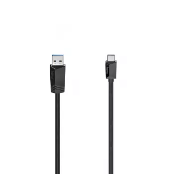 USB cable Hama 00200657 1m USB A USB C USB 3.2 Gen 2 10 Gbit/s Black