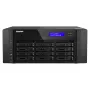 NAS Tower QNAP TS-h1290FX — EPYC 7302P 3.0 GHz, 128 GB DDR4, 12-bay, QuTS hero, Black