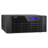 NAS Tower QNAP TS-h1290FX — EPYC 7302P 3.0 GHz, 128 GB DDR4, 12-bay, QuTS hero, Black