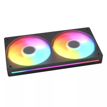 COUGAR Unity240-FB Single-Frame 240 ARGB PWM Reversed Fan with Stream Cable Design, Black